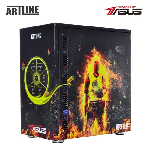 Персональный компьютер (ПК) ARTLINE Overlord CG10 (CG10v10CS): Объем накопителя 1 ТБ HDD + 480 ГБ SSD