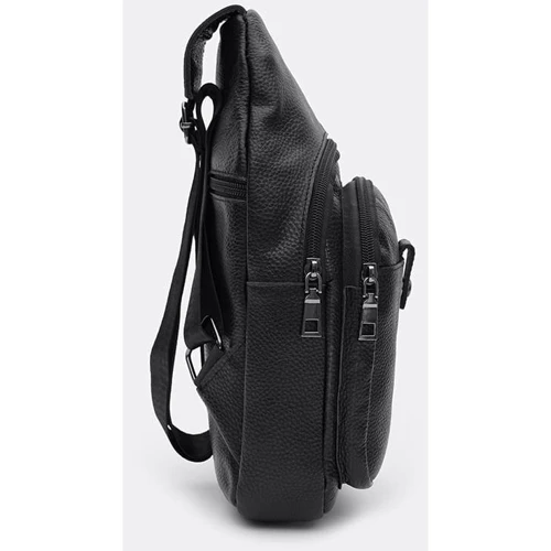 Мужская сумка-слинг Keizer черная (K1084bl-black): Тип Сумки
