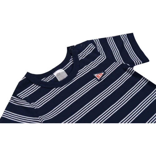 Футболка H&M 6190706 74 см синяя: Размер 74