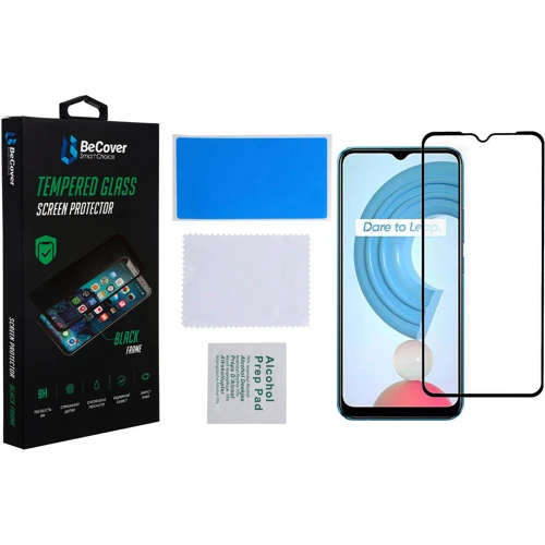 Аксессуар для смартфона BeCover Tempered Glass Black for Realme C21Y (706904)