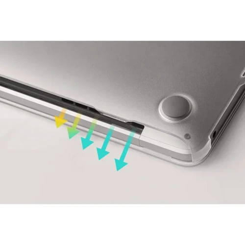 Moshi Ultra Slim Case iGlaze Stealth Clear (99MO231501) for MacBook Air 15" M3 | M2 (2024 | 2023): Совместимость MacBook Air 15" M3 | M2 (2024 | 2023)