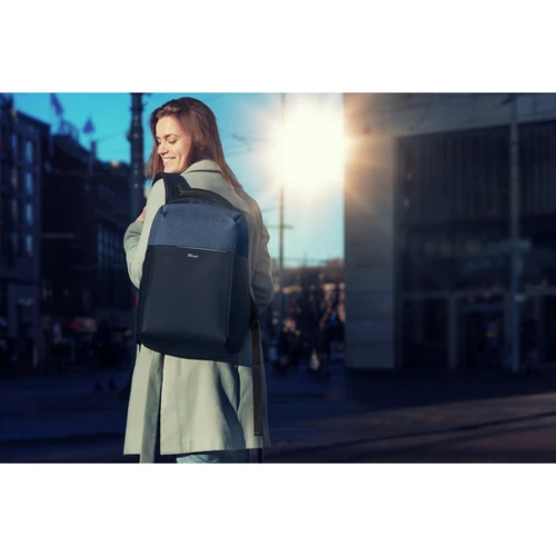 Сумка для ноутбуков Trust 16" Backpack Nox Anti-Theft Blue фото 19