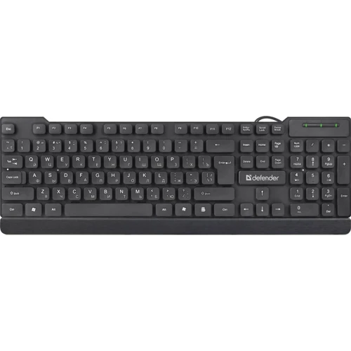 Клавиатура Defender Element HB-190 USB RU Black (45191)