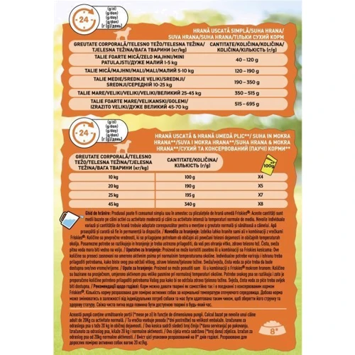 Сухий корм Friskies для дорослих собак з куркою та овочами 2.4 кг (7613034232168): Основні інгредієнти Овощи, Курица