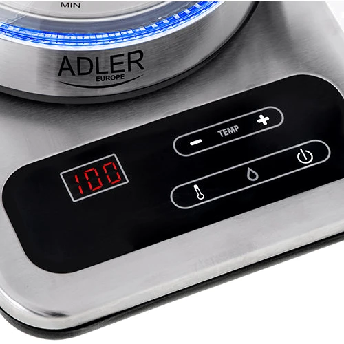 Электрочайник Adler AD 1293: Мощность, Вт 2200