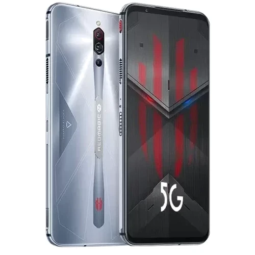 Смартфон ZTE Nubia Red Magic 5S 8/128GB Silver: Дисплей 6.65" AMOLED (1080x2340) / 388 ppi / Corning Gorilla Glass