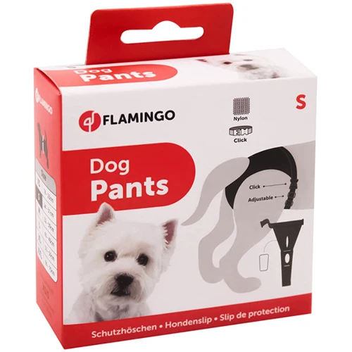 Трусы для собак Flamingo Dog Pants Jolly гигиенические с комплектом прокладок 24х31 см размер 1