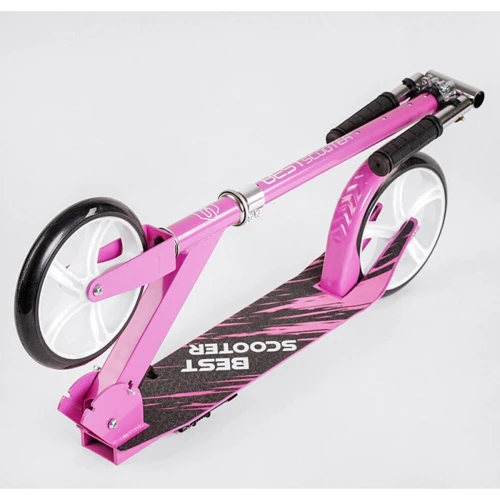 Детский двухколесный самокат Best Scooter R-36124 Розовый: Максимальная допустимая нагрузка, кг 70