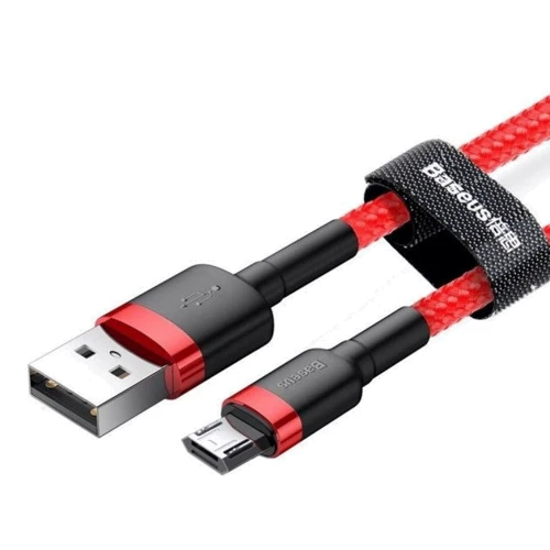 Кабель Baseus USB Cable to microUSB Cafule 2m Red (CAMKLF-C09): Тип USB Cable - microUSB