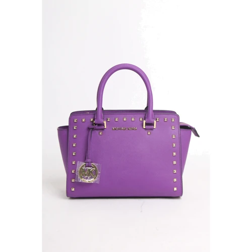 Женская сумка тоут Michael Kors фиолетовая (2000001674017): Страна производитель Китай