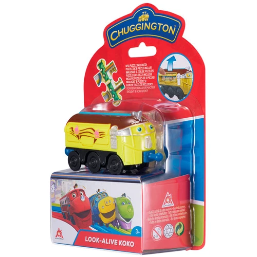 Паровозик Фростіні Chuggington з механічною функцією та пазлом (EU890304)