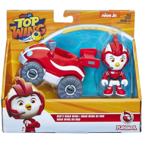 Ігровий набір TOP WING Hasbro Відважні Пташенята з машинкою E5313 TPW ROD AND VEHICLE (E5281_E5313)