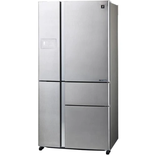 Холодильник Side-by-Side SHARP SJ-PX830ASL: Расположение морозильной камеры Нижнее