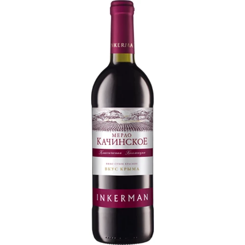 Вино Inkerman Мерло Качинское 0.75л (DDSAS1N082)