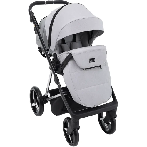 Универсальная коляска 2 в 1 Adamex Blanc Special Edidion PS-699 (680715): Материал колес полиуретан
