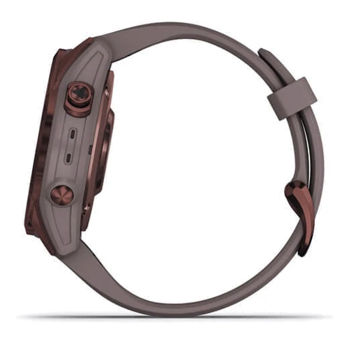Смарт-часы Garmin Fenix 7S Sapphire Solar Dark Bronze Titanium with Shale Grey Band (010-02539-29) фото 10