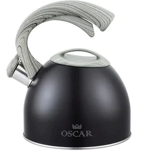 Чайник OSCAR Master 2.5 л (OSR-1001): Область применения Для индукционных плит, Для электрических плит, Для газовых плит, Для галогенных/стеклокерамических плит