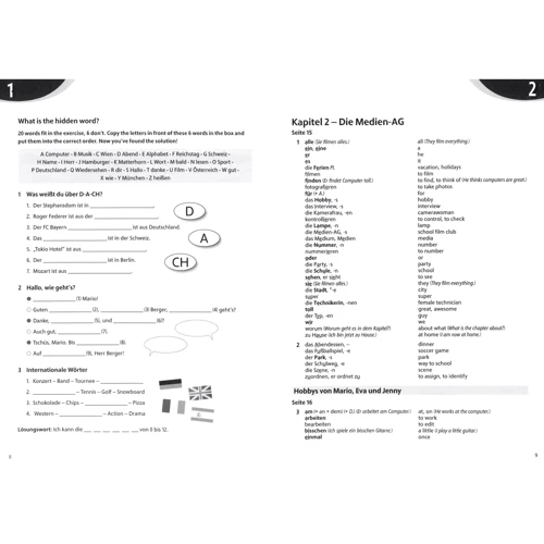 geni@l klick A1: Glossar Deutsch-Englisch: Виробник Klett