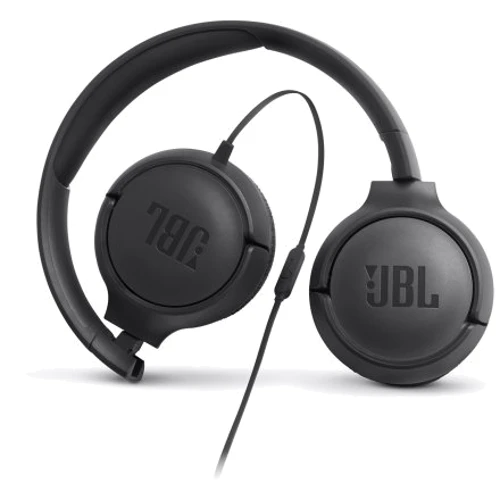 Наушники JBL 500, Black (JBLT500BLK): Тип крепления оголовные