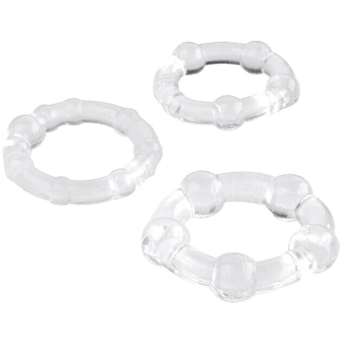 Набор эрекционных колец C-RING SET Cristal, BS4400014