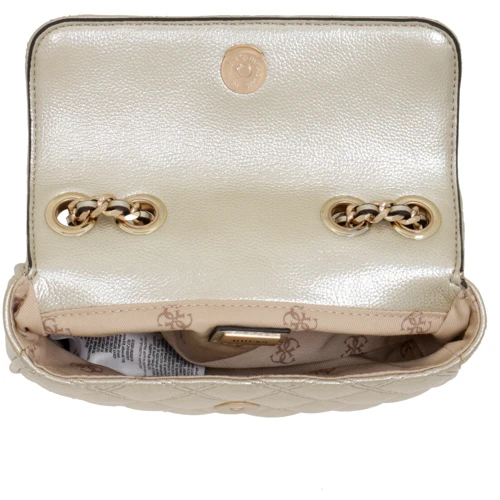 Женская сумка кросс боди Guess Cessily Micro Mini золотистая (HWMG7679780-GOL): Страна производитель Индонезия