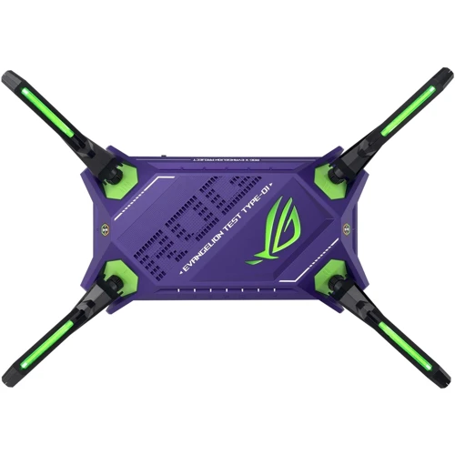 Маршрутизатор Wi-Fi ASUS ROG Rapture GT-AX6000 EVA Edition: Интерфейс подключения (LAN-порт) 1х10/100/1000/2500, 4х10/100/1000