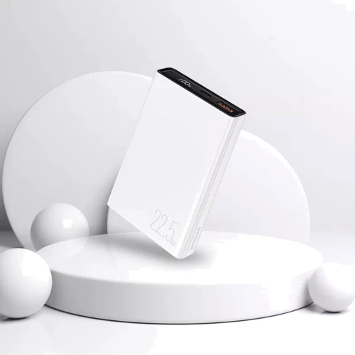 Внешний аккумулятор Proove Power Bank 10000mAh Hyper Flux 22.5W White (PBH120120002): Особенности быстрая зарядка, Компактный размер, С дисплеем