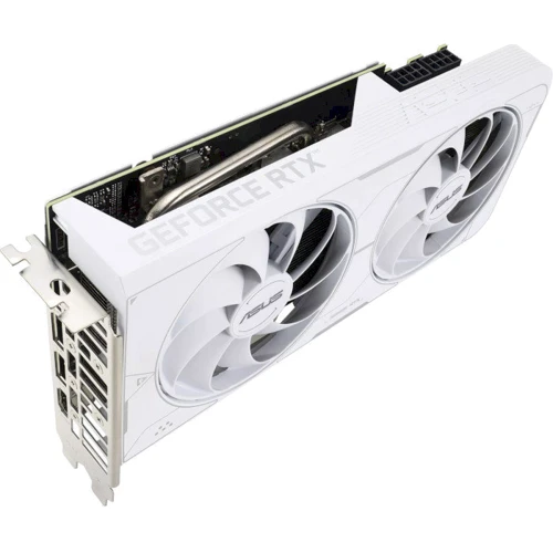 Видеокарта ASUS DUAL-RTX3060TI-O8GD6X-WHITE: Исполнение Двухслотовое