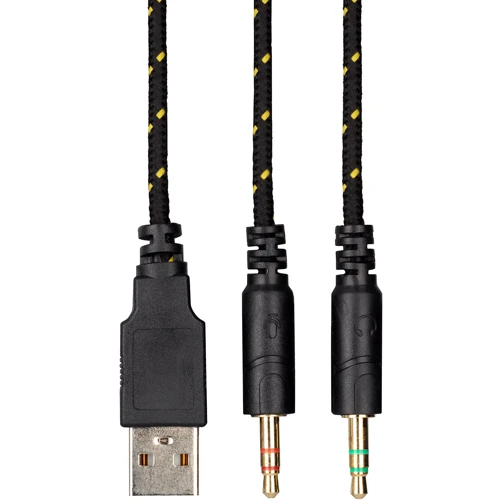 Наушники 2E Gaming HG340 RGB 3.5mm Yellow (2E-HG340YW): Назначение геймерские
