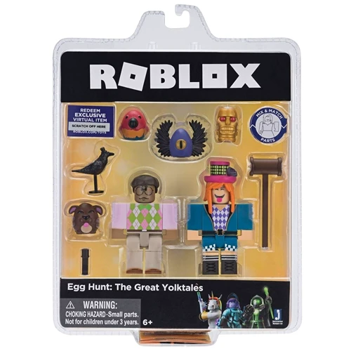 Ігрова колекційна фігурка Jazwares Roblox Game Packs Egg Hunt: The Great Yolktales W3, набір 2шт (ROG0119): Тип Персонаж мультфільму, фільму