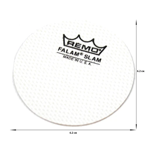 Наклейка на пластик бас-барабана для одиночной педали Remo KS0002PH: Производитель Remo
