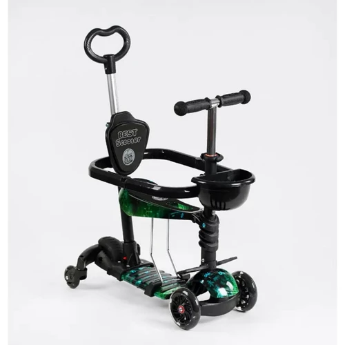 Детский самокат 5 в 1 Best Scooter LS-67633 Черный