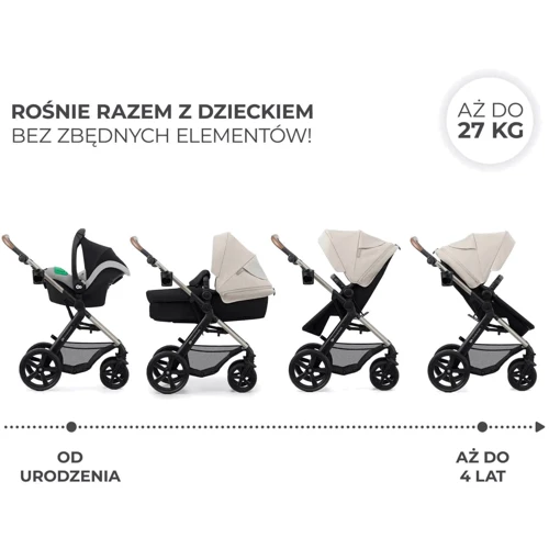 Универсальная коляска 3 в 1 Kinderkraft Moov 2 Moonlight Gray (KSMOOV02GRYEV00) фото 18