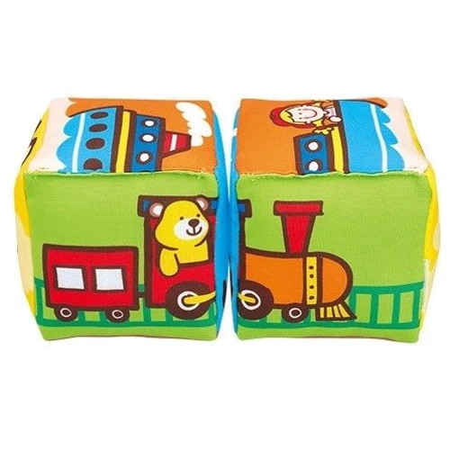Кубики музичні K`s Kids Кубики Транспорт (KA10756-GB): Вік 1-2.5 года