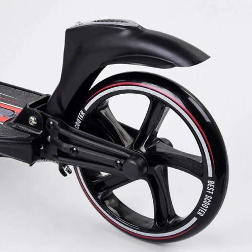 Двоколісний самокат з 2-ма амортизаторами Best Scooter Червоний (50065): Максимальне допустиме навантаження, кг 100