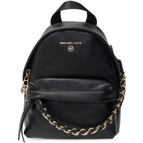 Женский рюкзак Michael Kors Slater XS CNV MSGR Backpack черный (30T0G04B0L001)