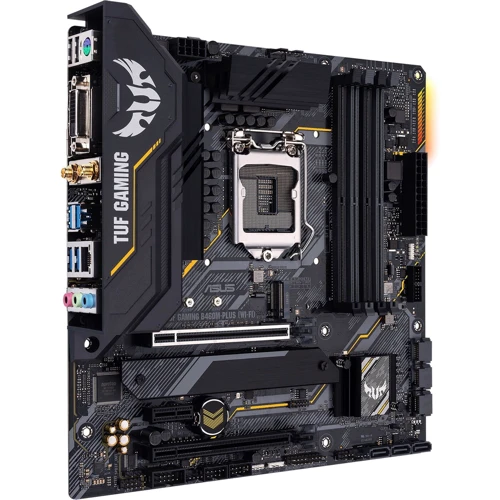 ASUS TUF GAMING B460M-PLUS (WI-FI): Дополнительно Адаптер Wi-Fi, Поддержка UEFI, Поддержка RAID