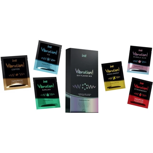 Набор пробников жидкого вибратора Intt Vibration Six Flavor Mix (12 по 5 мл): Форма выпуска Набор