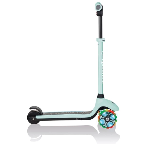 Электросамокат GLOBBER E-MOTION 4 Plus Mint: Особенности Легкие, Светящийся, С рулем