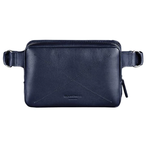 Женская поясная сумка Dropbag Mini BlankNote темно-синяя (BN-BAG-6-navy-blue)