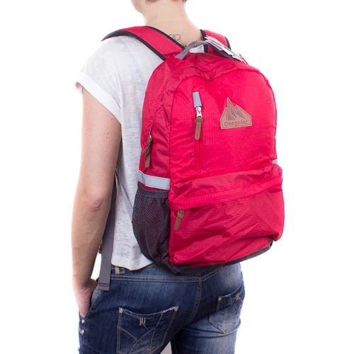 Рюкзак Onepolar красный (W1766-red): Тип ручки Плечевой ремень, Короткая ручка