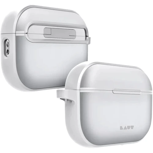 Чехол для наушников LAUT HUEX PROTECT White (L_APP2_HPT_F) for AirPods Pro 1/2 фото 2