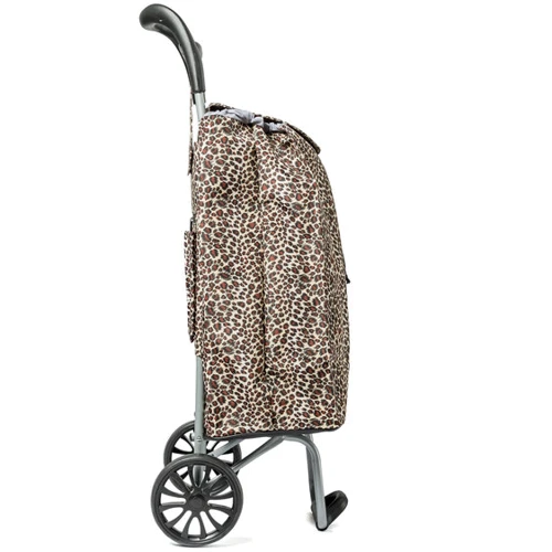 Сумка-тележка Epic City X Shopper Ergo 40 Leopard (926131): Габариты 96 х 40 х 33 см