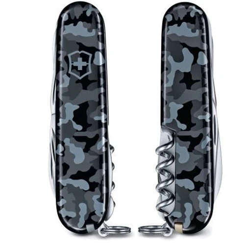 Мультитул Victorinox Huntsman 91мм/15функ/синий-камуфляж (1.3713.942): Тип мультитул (многофункциональный инструмент)