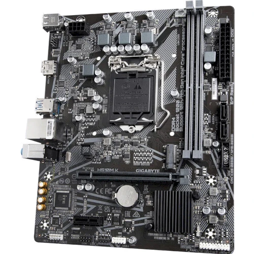 GIGABYTE H510M K: Оперативная память 2xDDR4 3200 МГц, до 32 ГБ