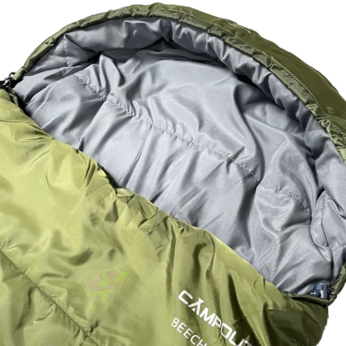Спальний мішок Campout Beech (4/-1°C) 150 см - Right Zip Khaki (PNG 248647): Призначення весна/осень