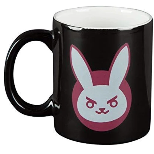 Кружка Overwatch D.Va Ceramic Mug-N/A-Black/Pink 325 мл