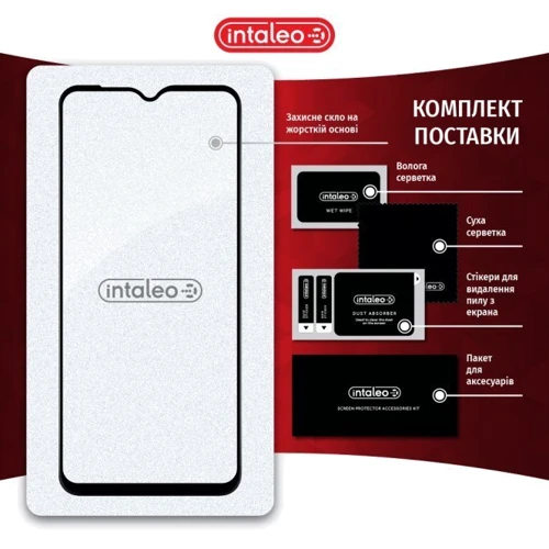 Аксессуар для смартфона Intaleo Tempered Glass Full Glue Black for Samsung A235 Galaxy A23 4G фото 7