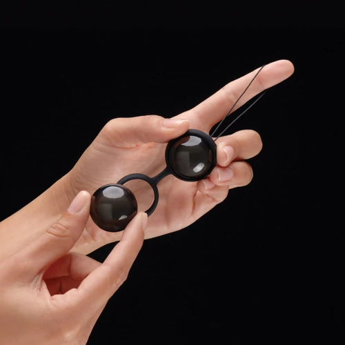 Вагинальные шарики LELO Luna Beads Noir, 3 см