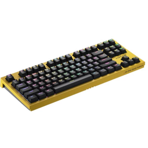 Клавиатура HATOR Skyfall TKL PRO Wireless Yellow (HTK-668): Дополнительно подсветка клавиш